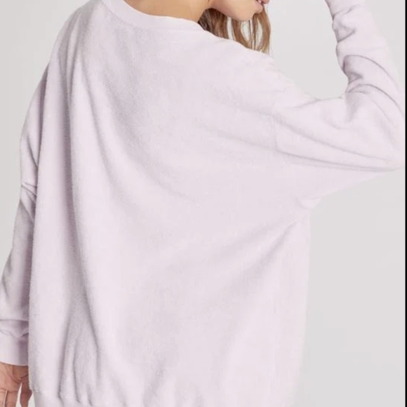 Wildfox Road Trip Sweatshirt Soft Cozy Cabin Athleasure Lounge  Reversible Top S - Picture 3 of 12